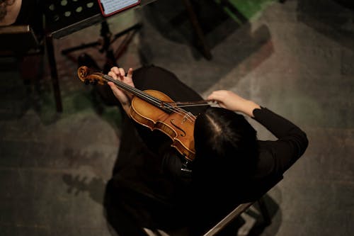 古典音樂, 女人, 小提琴 的 免費圖庫相片
