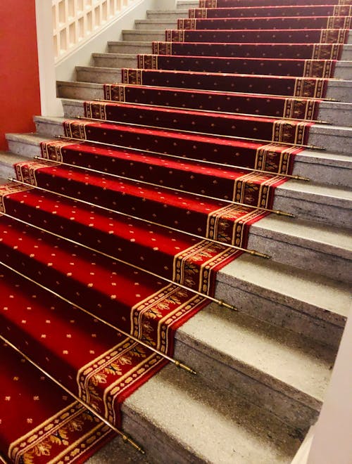 A Red Carpet on a Stairway