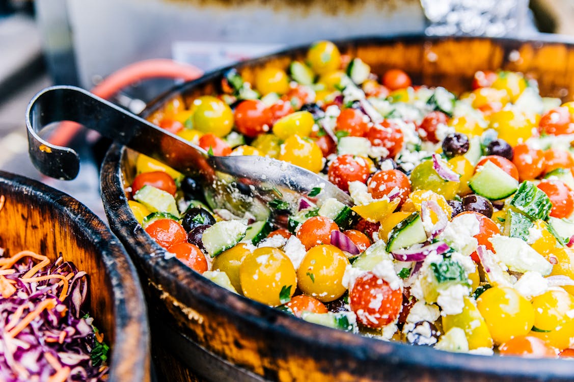 Salad Dish in Container