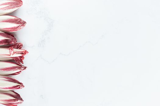 White and Red Abstract Painting