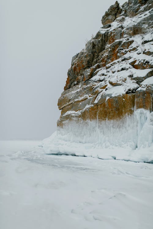 Fotos de stock gratuitas de formación de roca, invierno, montaña