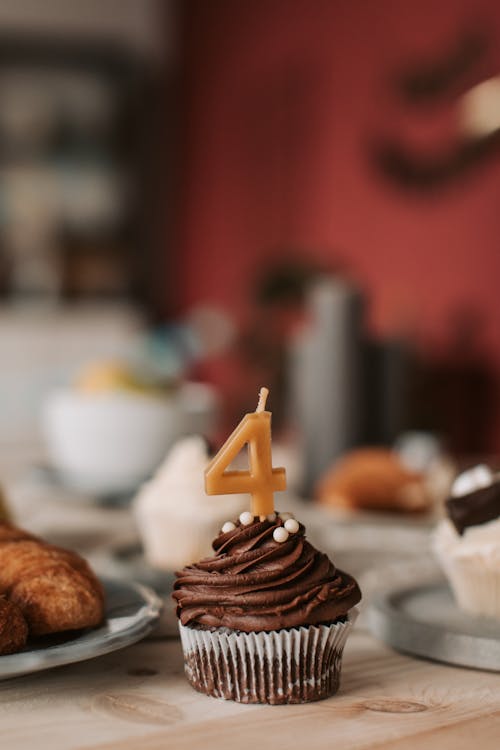 Gratis lagerfoto af cupcake, delikat, fødselsdagsfest