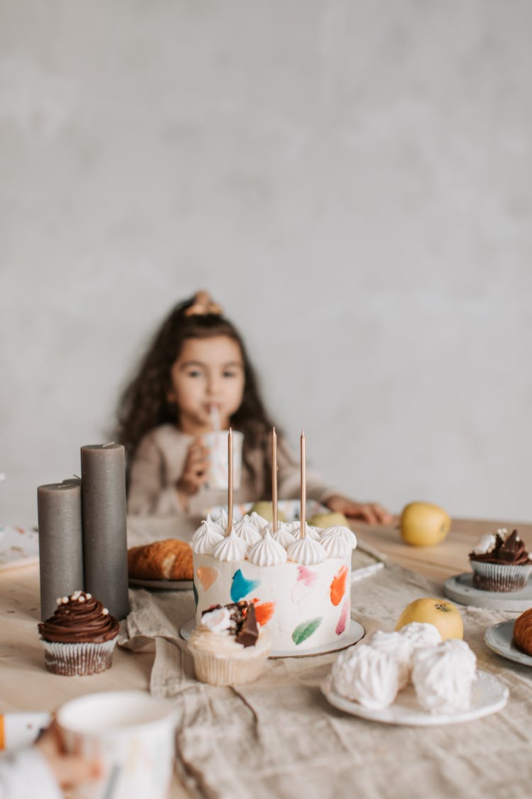 Variety Of Desserts On The Table