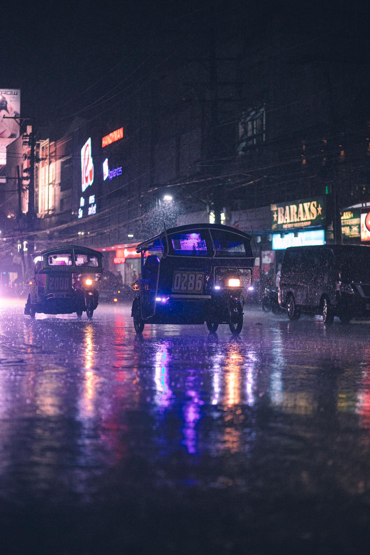 雨后街道