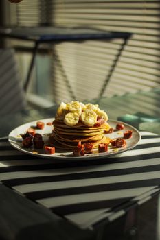 Pancakes And Sausage