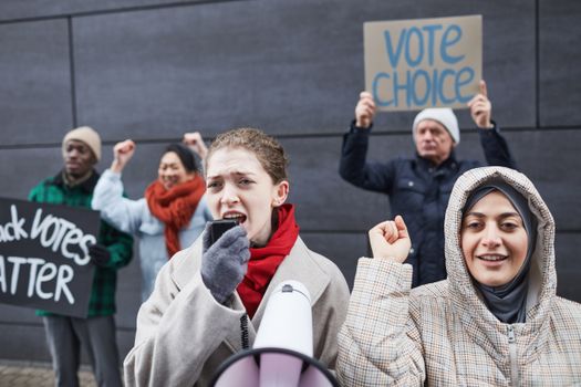 People Protesting