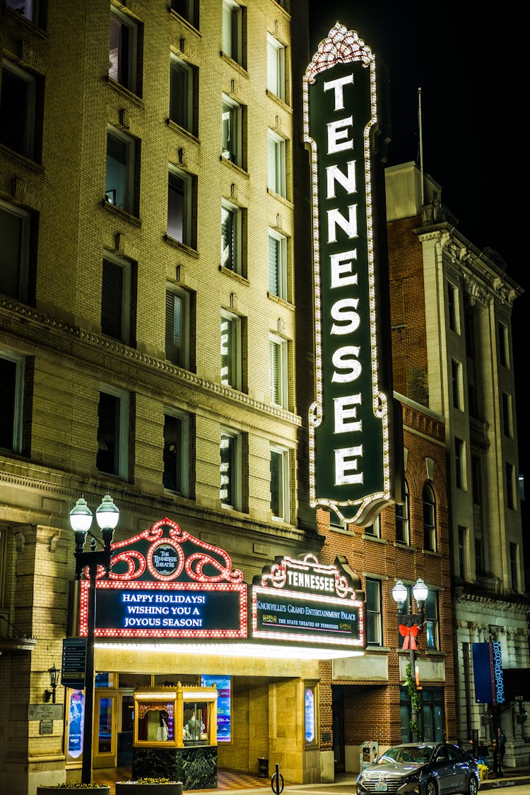 A The Tennessee Theater In Knoxville Street Tennessee