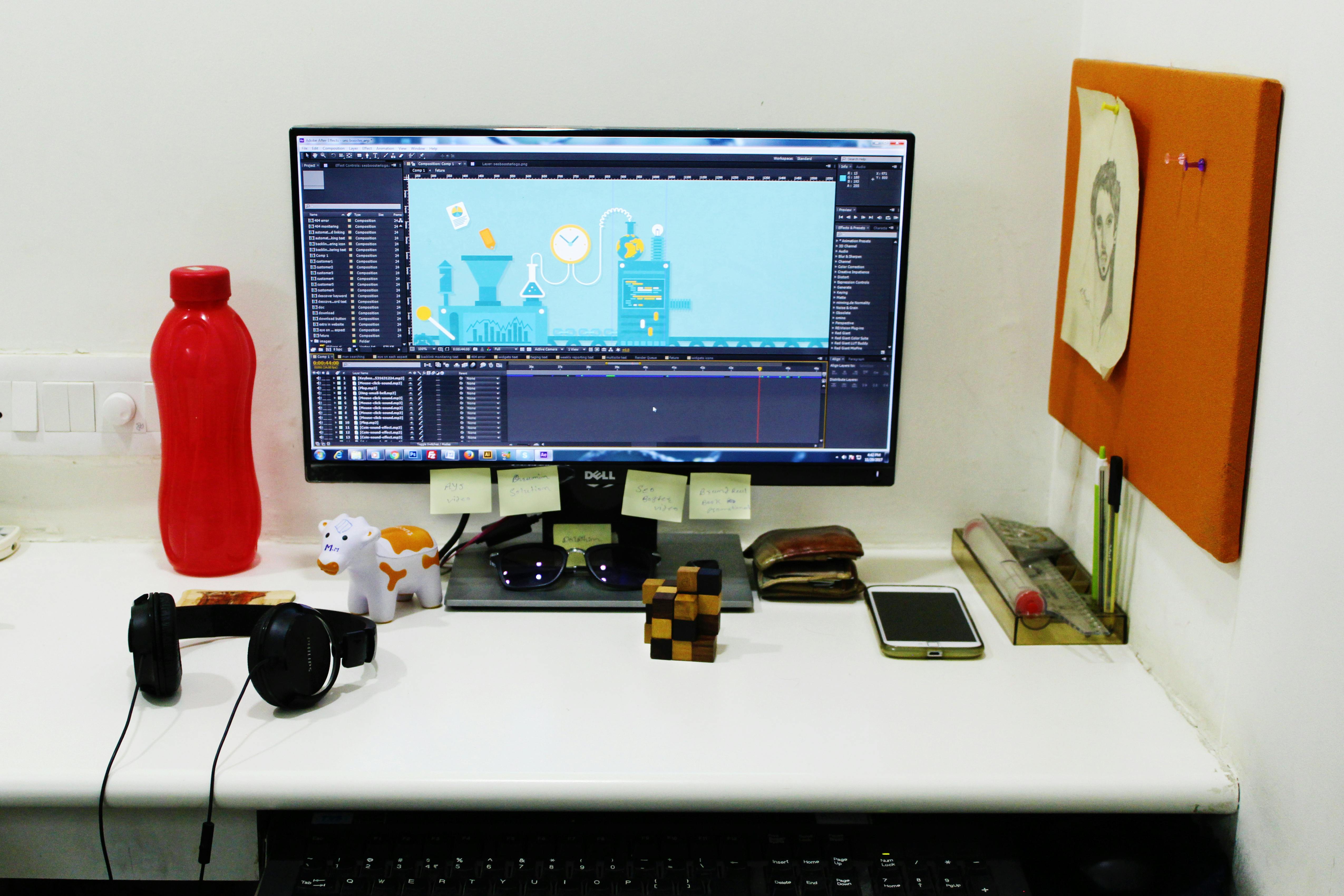animation desk.