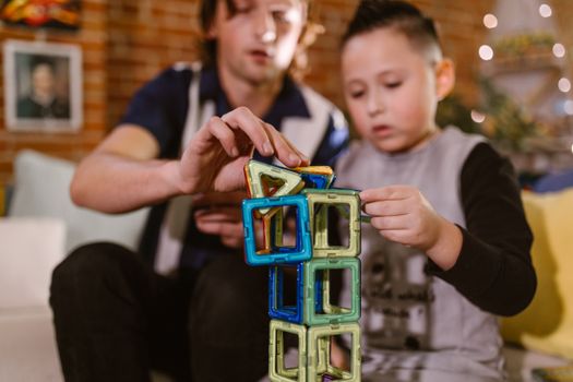 Webby Magnetic Tiles Building Set