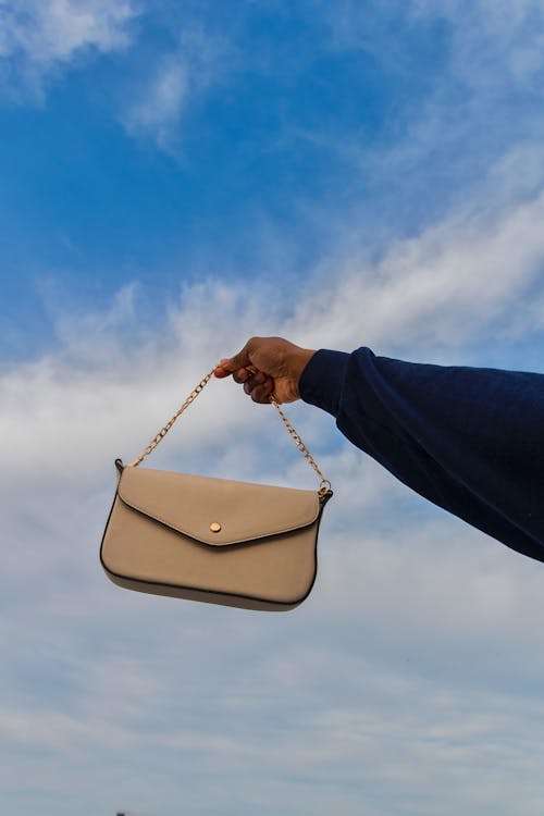 Person Holding Leather Handbag · Free Stock Photo