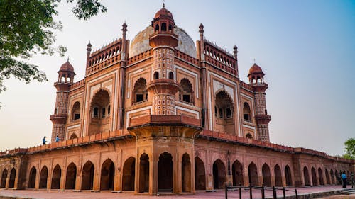 Free The Safdarjung Tomb Mausoleum in Delhi India Stock Photo