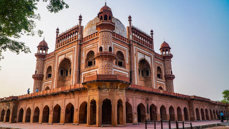 The Safdarjung Tomb Mausoleum In Delhi India