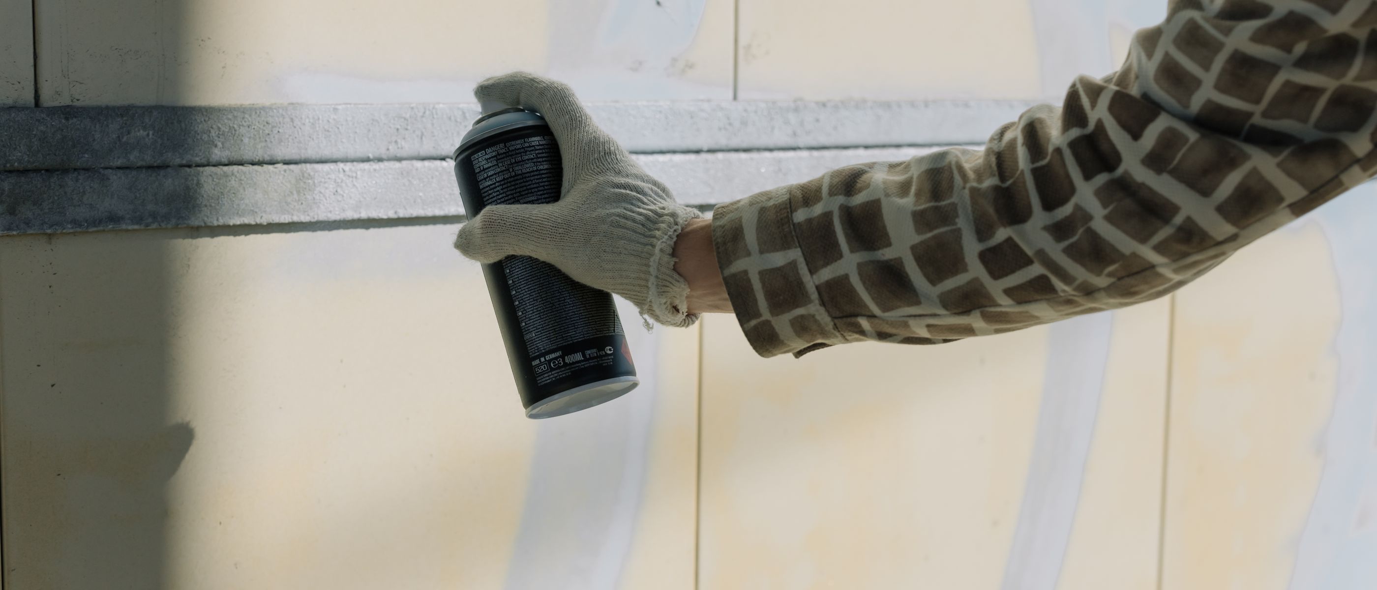 uPVC Spraying in Waddon — surfaces prepped and cut in by hand
