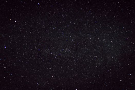 A clear starry night sky captured over the countryside in Germany, showcasing countless stars.