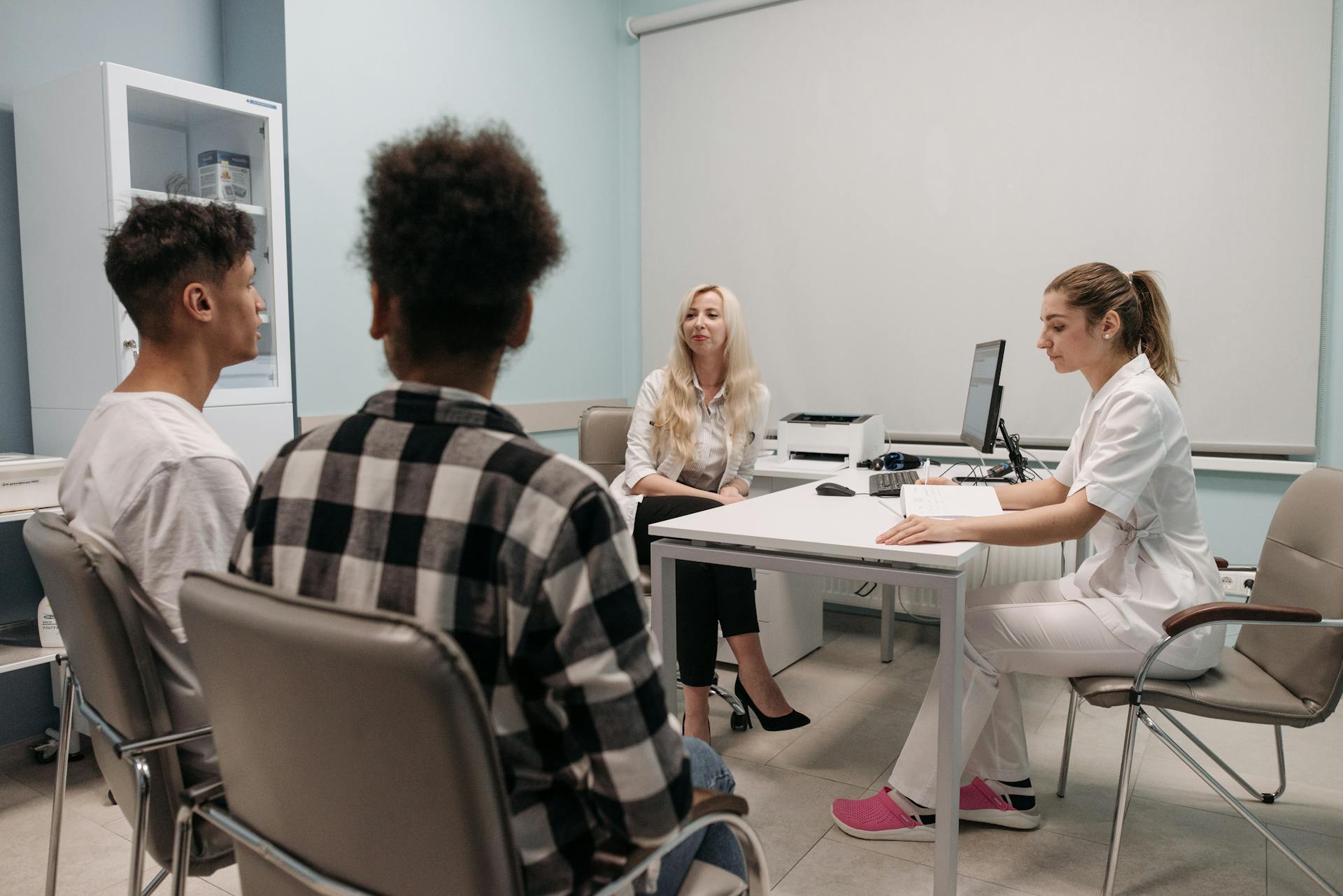 Couple at Medical Appointment