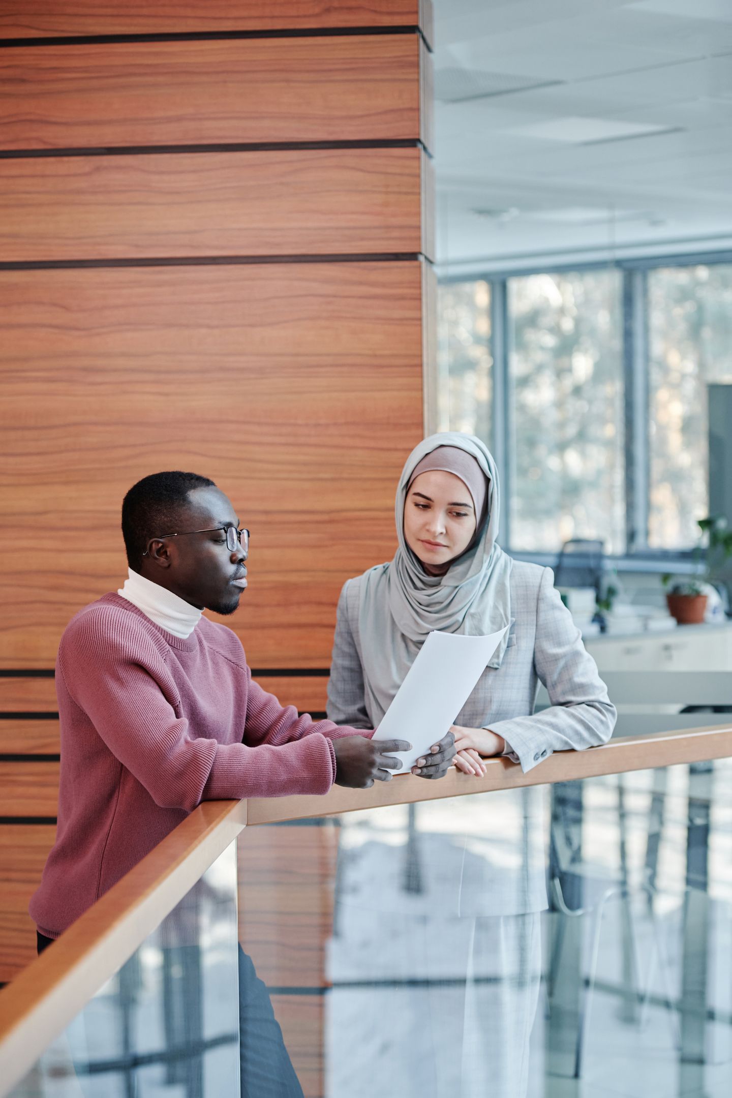 African and international professionals in a premium global business environment
