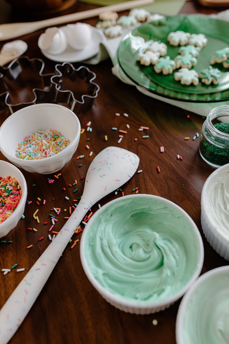 Baking Ingredients On The Table