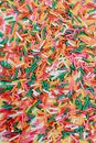Red Green and Yellow Plastic Straw Lot