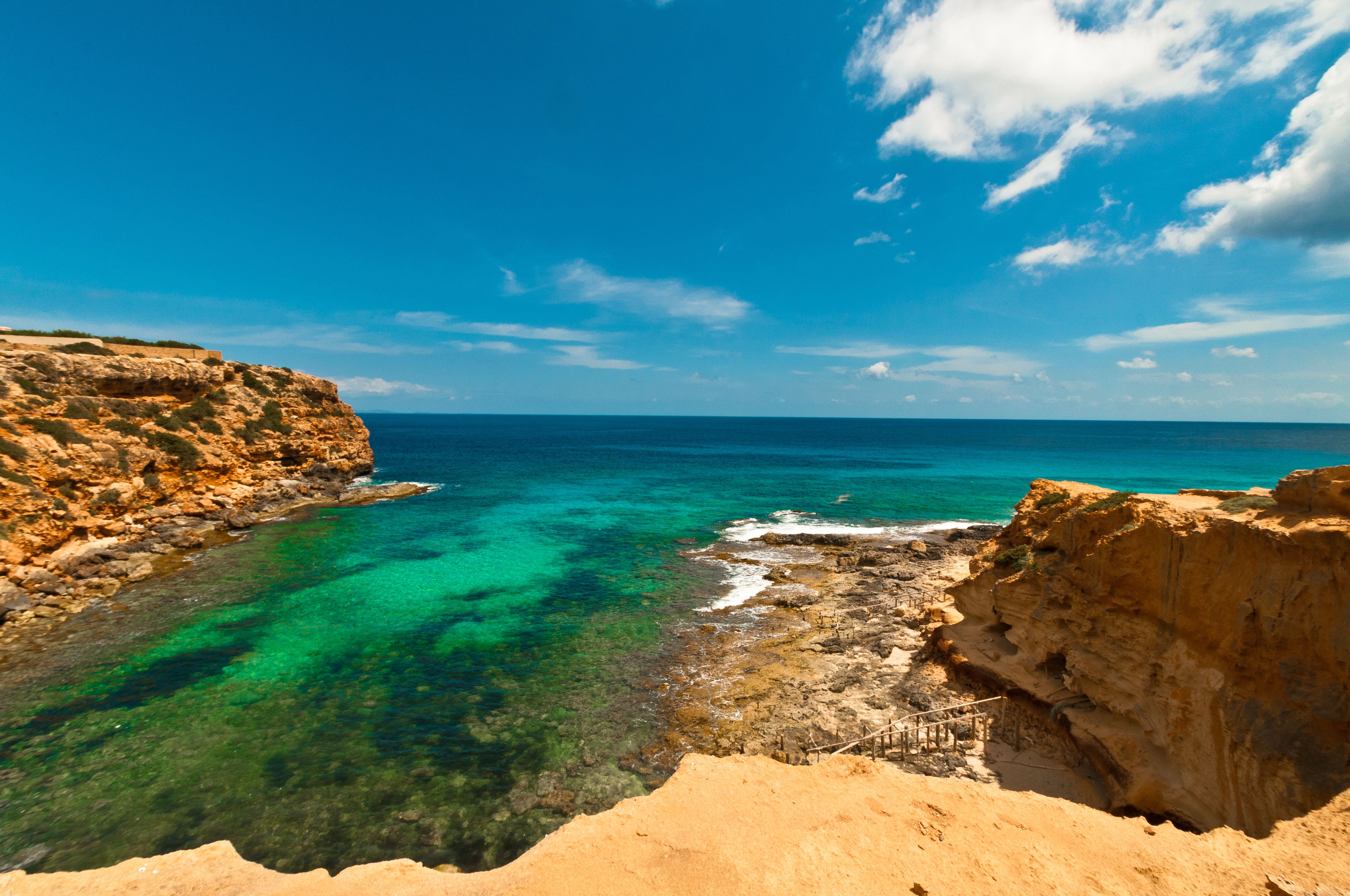 Free stock photo of azuresea, balearic islands, beach - 4288 x 2848 jpeg 2881kB