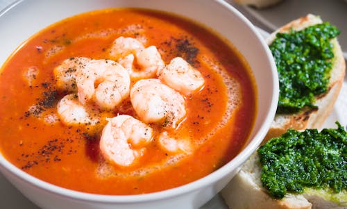 Cooked Food in the Bowl