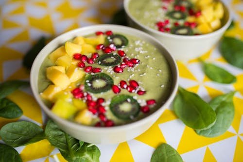 Close-Up Shot of Fruits in a Bowl