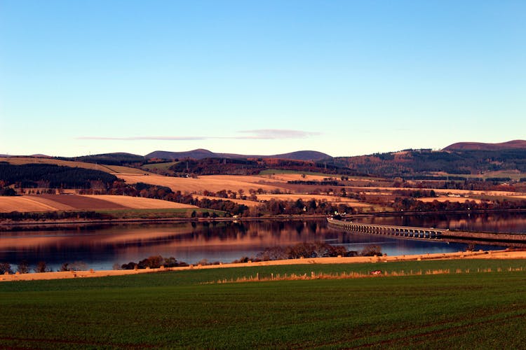 Scenic View Of Scottish Highlands