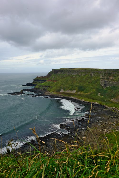 Scenic View of a Coastal Cliff