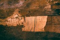 Shabby plywood with chipped details