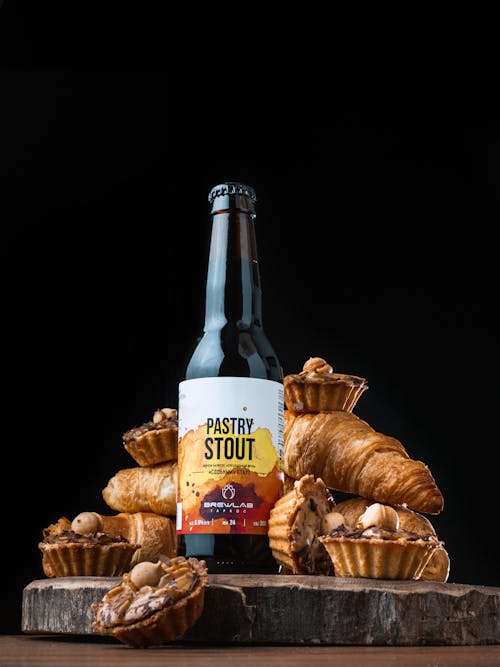 Free A Bottle of Pastry Flavored Beer Stock Photo
