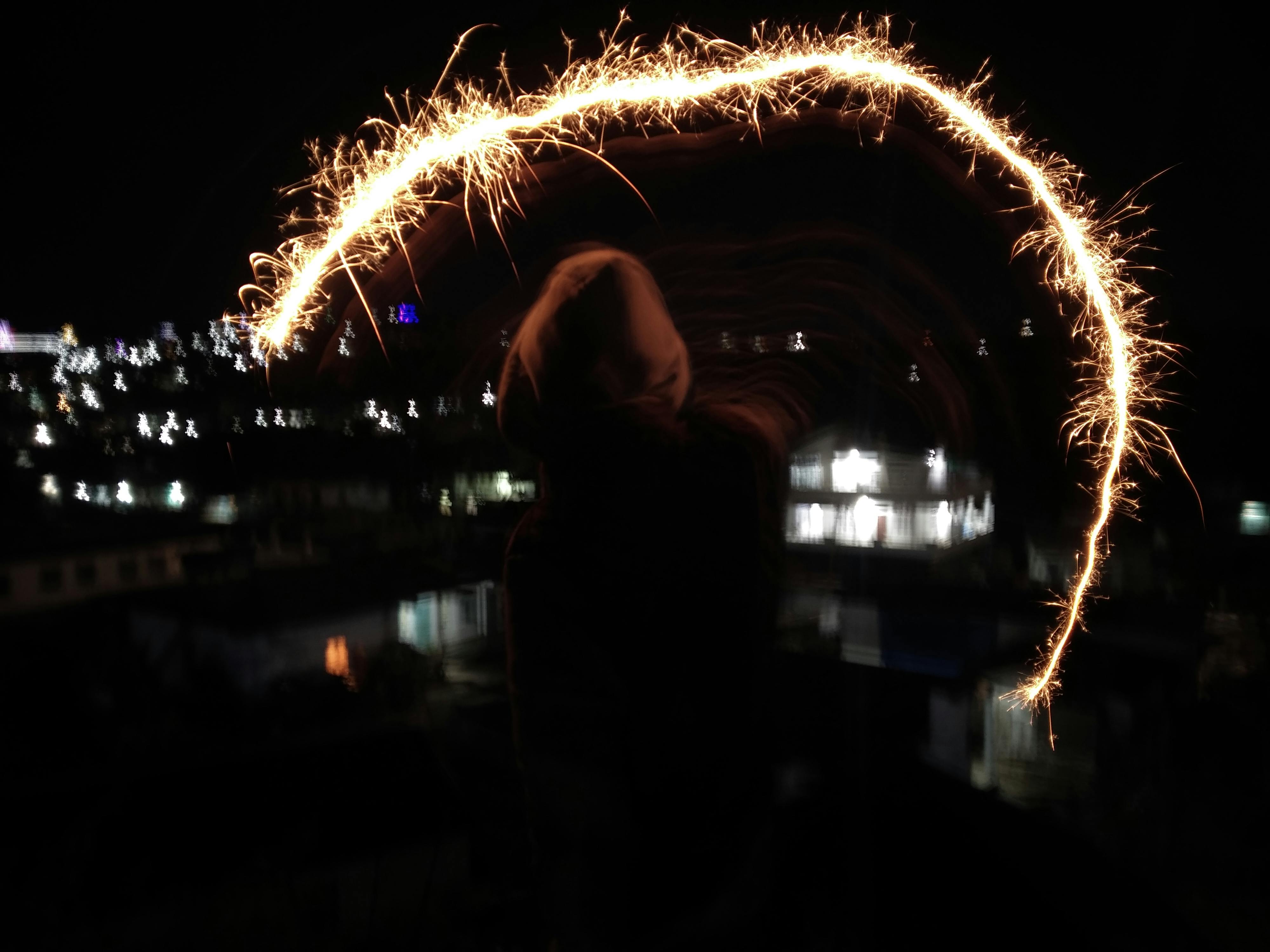 Bunk beds in a hostel room