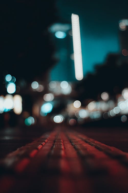 Photograph of Bokeh Lights During the Night