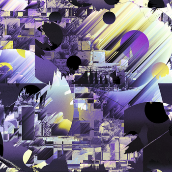 Vibrant geometric abstract art showcasing bold patterns and dynamic colors.
