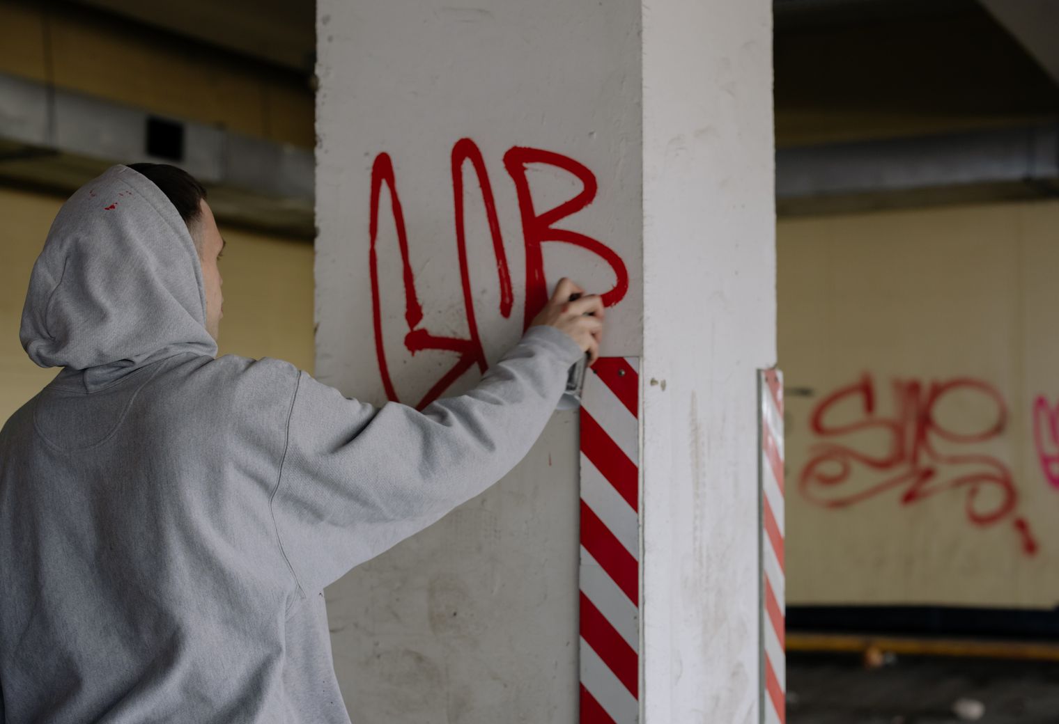 Commercial Decorating in Harold Park — walls rolled to an even, flat finish