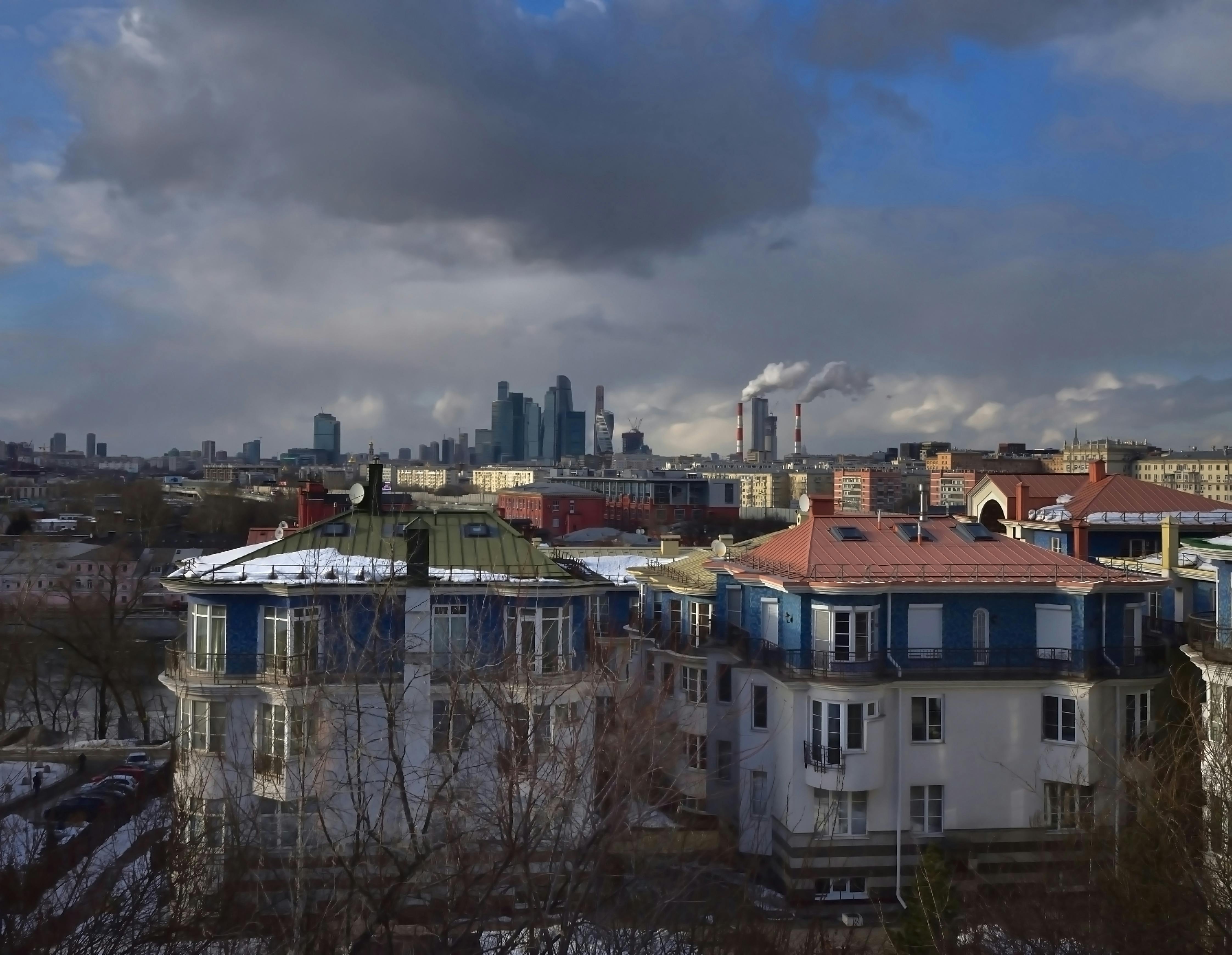 Городской и сельский пейзаж