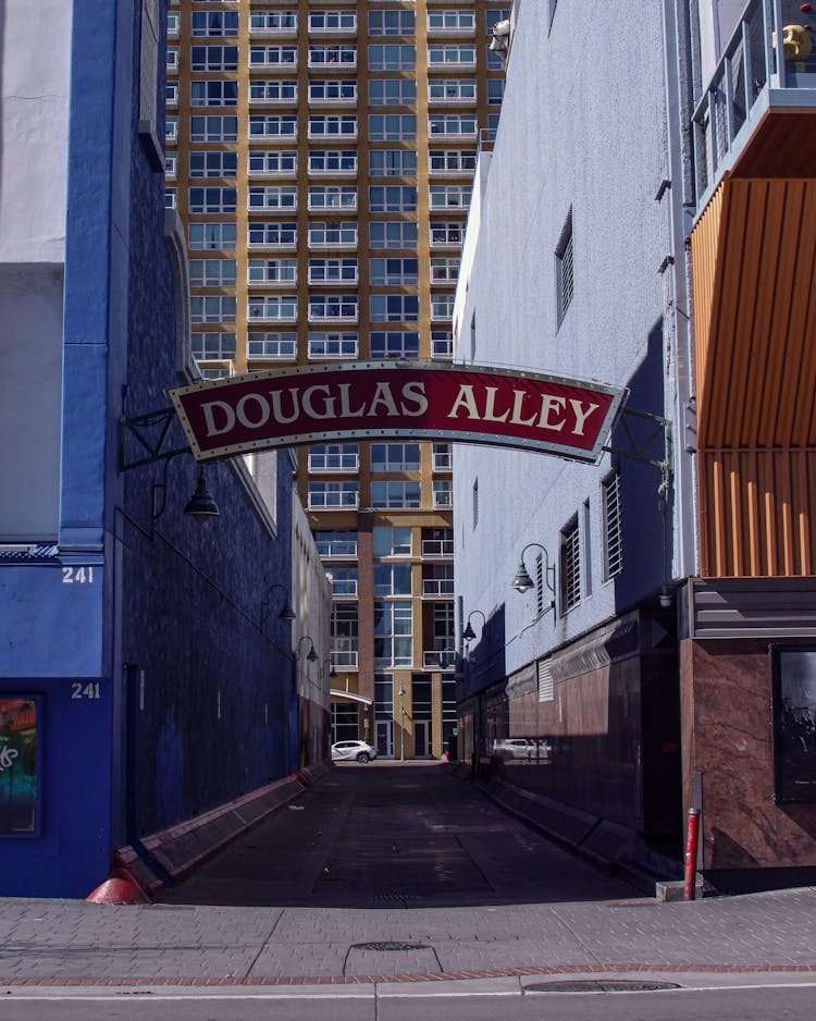 Douglas Alley, Downtown Reno, Nevada, United States 