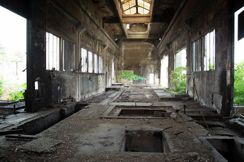 Fotos de stock gratuitas de Edificio abandonado, industial, industria