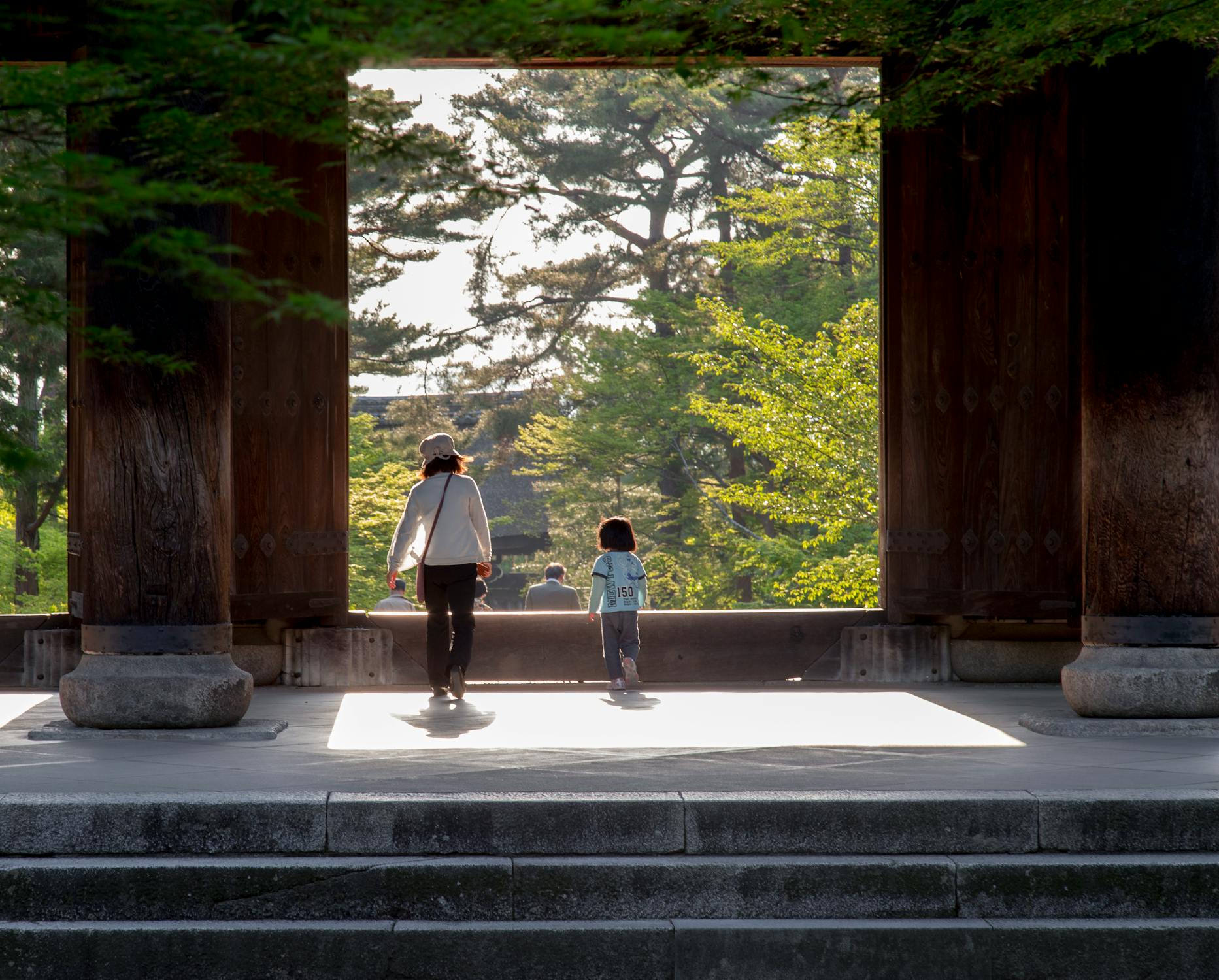 Japanische Familienreise