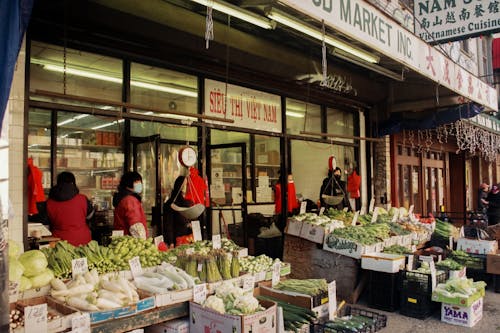 Foto profissional grátis de alimento, barganha, comerciante