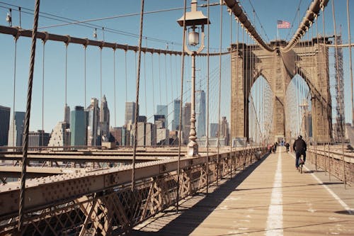Free Gratis lagerfoto af berømt, Brooklyn bridge, bygninger Stock Photo