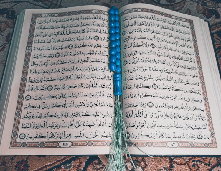 Close-up Of A Quran