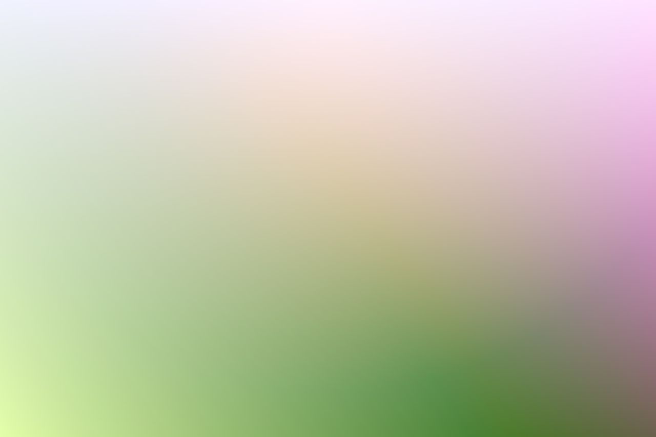 a soothing gradient blend of green and purple hues in abstract art for