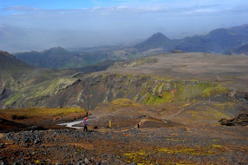 Gratis lagerfoto af bjerglandskab, computerbaggrunde, Island