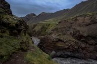 Green and Brown Mountain Beside River