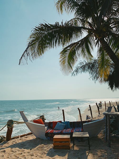 A Lounge Area by the Beachfront