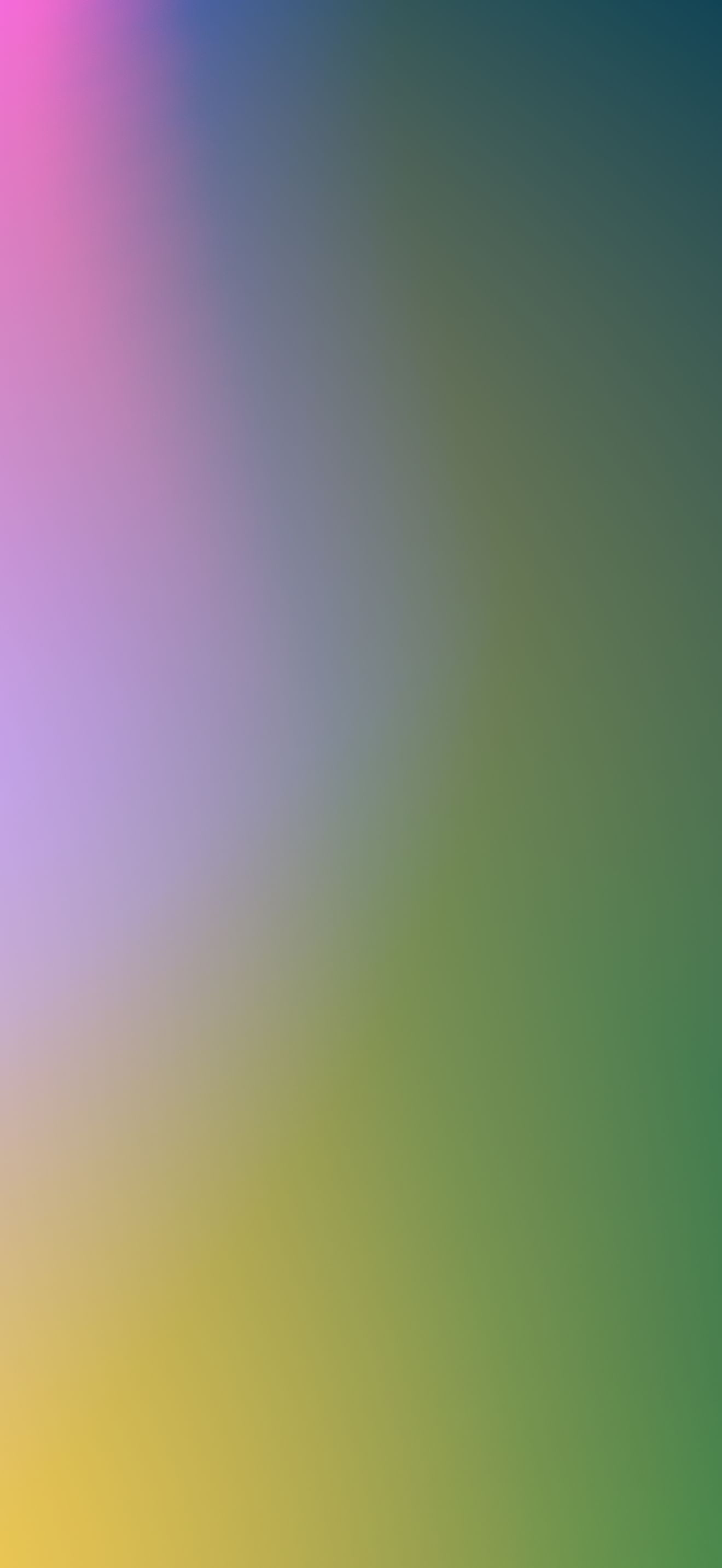 Green Pink and Yellow Color Gradient 4K iPhone 17 Wallpaper