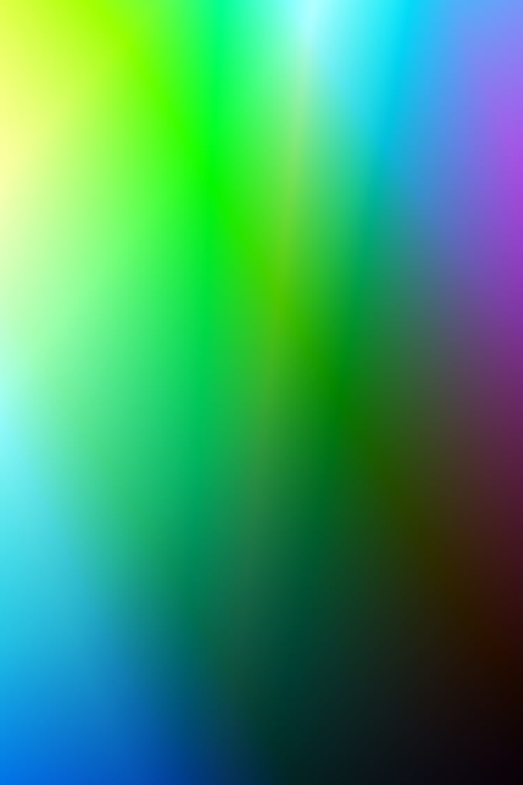 A Green, Blue And Purple Color Gradient