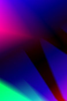 Abstract gradient of vibrant colors with dynamic light effects for artistic design.