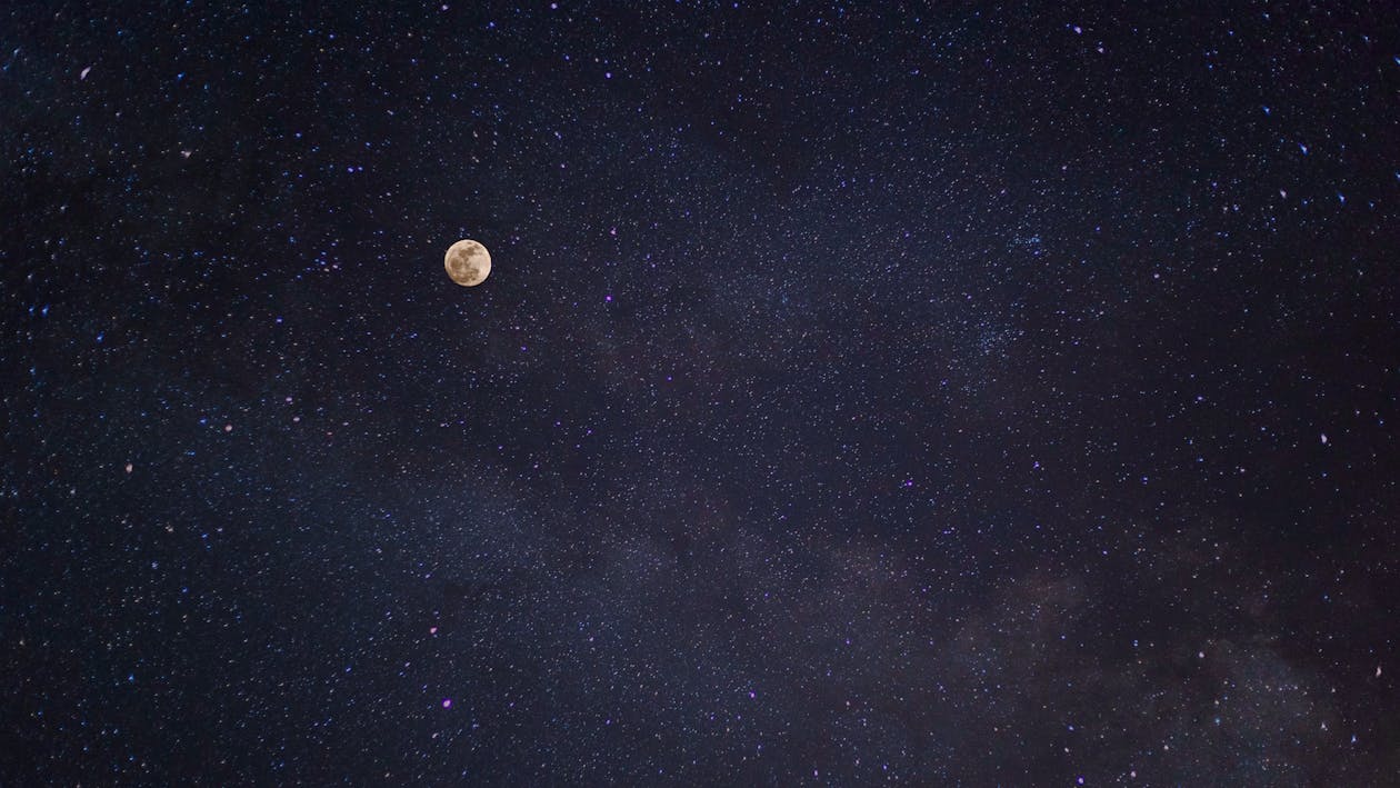 Ilustración De Luna Llena