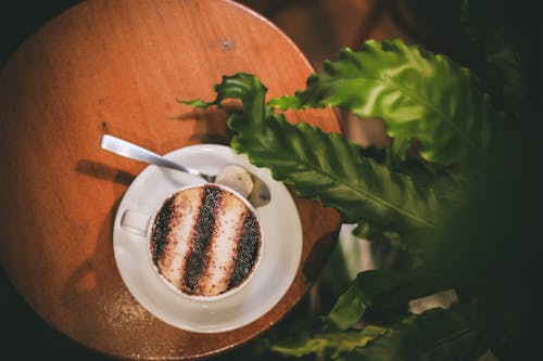 Free stock photo of cappuccino, coffee, coffee shop