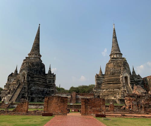 Foto stok gratis Arsitektur, ayutthaya, bangunan